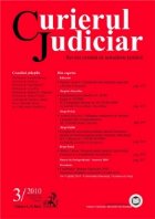 Curierul Judiciar, Nr.3/2010