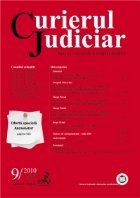 Curierul Judiciar, Nr. 9/2010