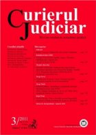 Curierul Judiciar, Nr. 3/2011