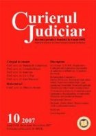 Curierul Judiciar nr. 10/2007