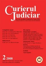 Curierul Judiciar nr.2/2008