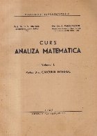 Curs analiza matematica Volumul Partea