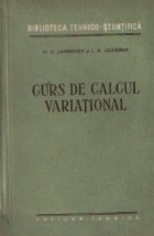 Curs de calcul variational