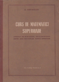 Curs de matematici superioare