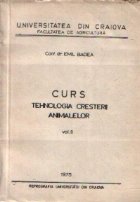 Curs - Tehnologia cresterii animalelor, Volumul al II-lea