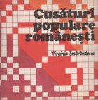 Cusaturi populare romanesti