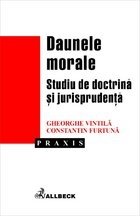 Daunele morale Studiu doctrina jurisprudenta