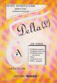 Delta - revista de fizica si chimie (nr. 2/1996)