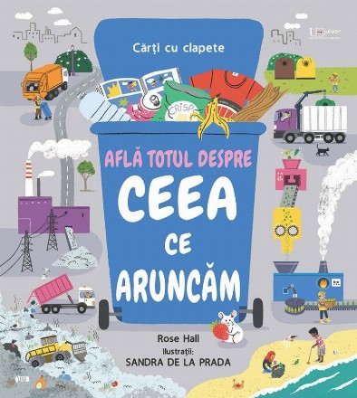 Descoperă ce aruncăm la gunoi : cărţi cu clapete