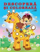 Descopera coloreaza Animale salbatice