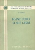 Despre conice alte curbe