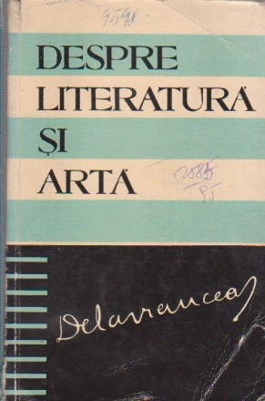 Despre Literatura si Arta