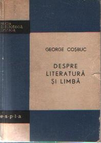 Despre literatura si limba