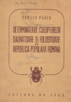 Determinatorul coleopterelor daunatoare si folositoare din Republica Populara Romana