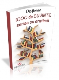 Dictionar 1000 de cuvinte scrise cu cratima