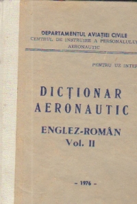 Dictionar aeronautic englez-roman, Volumul al II-lea