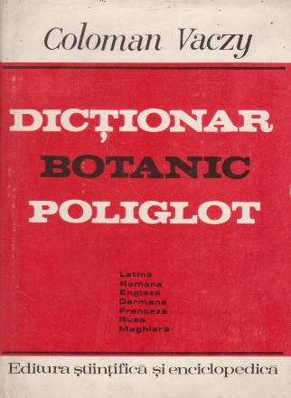 Dictionar Botanic Poliglot