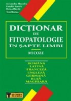 Dictionar de Fitopatologie in sapte limbi