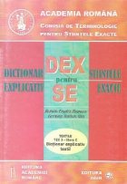 Dictionar explicativ pentru stiintele exacte