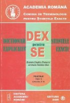 Dictionar explicativ pentru stiintele exacte