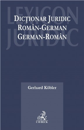 Dictionar juridic roman-german, german-roman