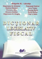 Dictionar legislativ fiscal