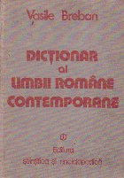 Dictionar limbii romane contemporane