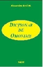 Dictionar de omonime