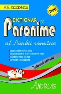 Dictionar de Paronime al Limbii Romane