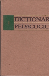 Dictionar pedagogic, Volumele I si II