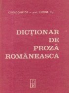 Dictionar proza romaneasca