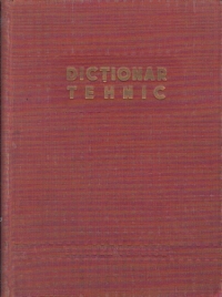 Dictionar Tehnic, Editie 1953