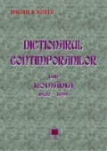 DICTIONARUL CONTIMPORANILOR  din Romania (1800-1898)