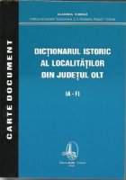 Dictionarul istoric localitatilor din judetul