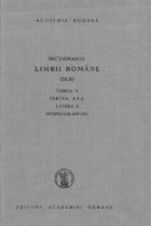 Dictionarul limbii romane. Tomul X (partea a V-a), litera S