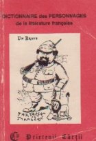 Dictionnaire des Personnages litterature francaise