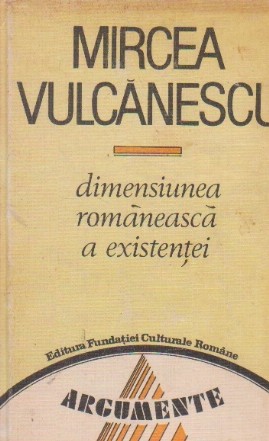 Dimensiunea romaneasca a existentei