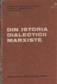 Din istoria dialecticii marxiste