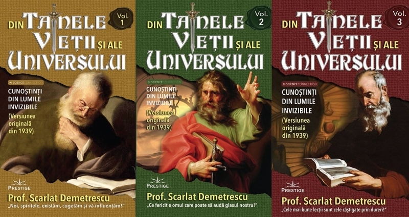 Din tainele vietii si ale universului (Versiune originala din 1939). Set 3 volume