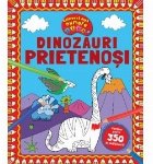 Dinozauri prietenosi Coloreaza dupa numere