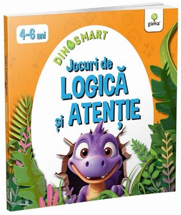 Dinozauriada : jocuri de logică şi atenţie