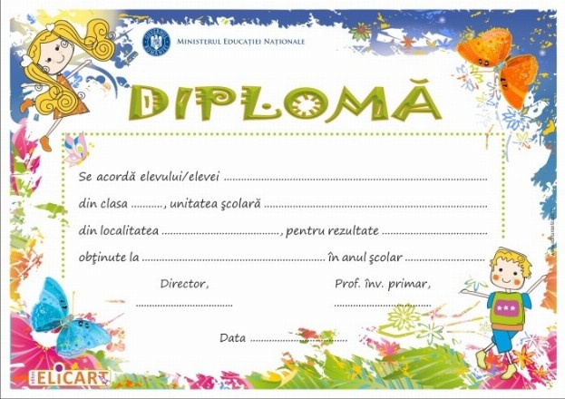 Diploma ciclul primar 5