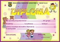 Diploma prescolari