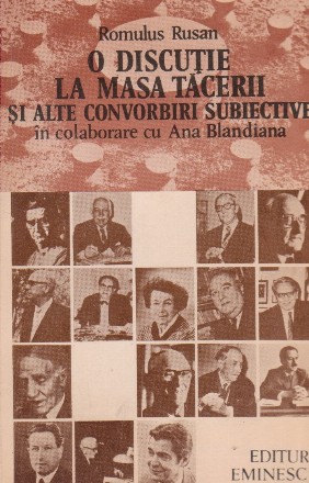 O discutie la Masa Tacerii si alte convorbiri subiective in colaborare cu Ana Blandiana