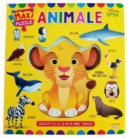 Disney Bebe - Maxi Puzzle : Animale