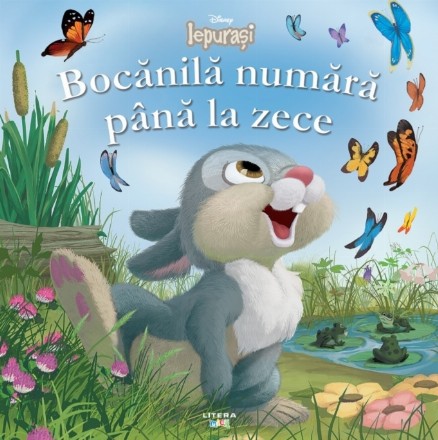 Disney. Iepurasi. Bocanila numara pana la zece