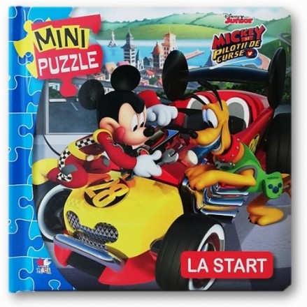 Disney Junior. Mickey și piloții. La start. MINI PUZZLE