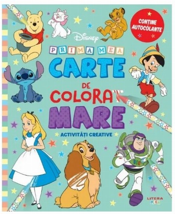 Disney : prima mea mare carte de colorat