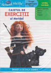 Disney School Skills - Caietul de exercitii al Merindei de Limba romana (Grupa pregatitoare +5 ani)