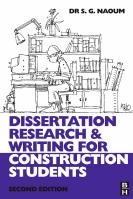 Dissertation Research and Writing for Construction Students